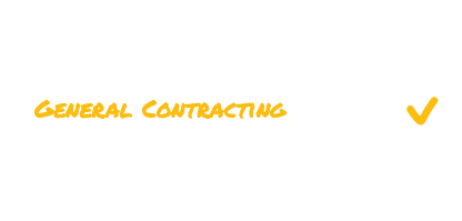 Trade options: Electrical, General Contracting (selected), HVAC